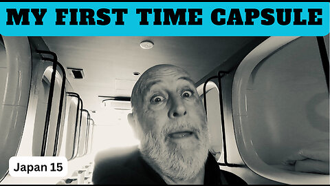 My first time In a Japanese capsule hotel Japan #15