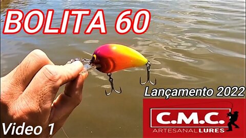 NOVA BOLITA 60 - Iscas CMC - Essa isca artificial é sucesso em todas pescarias!!!!