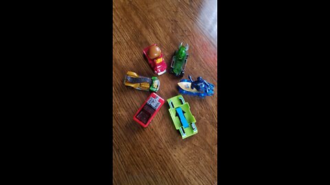 My first video! Hot wheels race! That One Crazy Channel