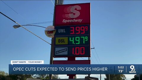 Average gas prices expected to increase as OPEC announces cuts