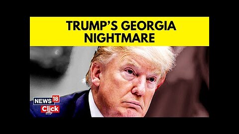 Donald Trump News The Georgia Election Case Which Led To Trump's Arrest U.S. News