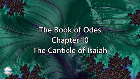 Book of Odes - Chapter 10 - The Canticle of Isaiah