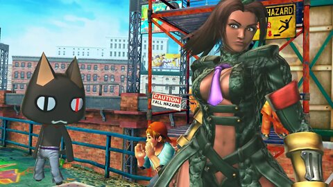 Street Fighter X Tekken: KURO (Swap Costume) & Christie vs Chun-Li & Ryu - 2K 1440p