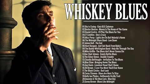 Relaxing Whiskey Blues Music | Selection of 40 best songs to relax for you | Slow Blues Jazz