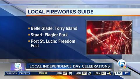 Local fireworks guide for South Florida