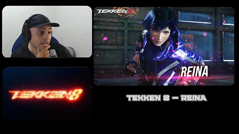 TEKKEN 8 - Reina Reveal & Gameplay Trailer - Brazilian React