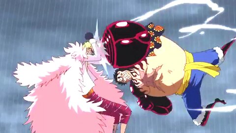 Luffy vs Doflamingo [ENGLISH DUBBED] Where Luffy use Gear 4 to fight Doflamingo 🔥