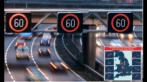 Speed restrictions by stealth for climate change on "smart" motorways