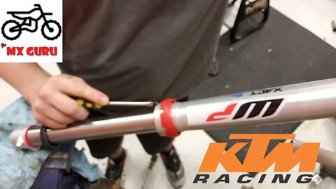 KTM / Husqvarna SX E 5 / EE5 - Internally lowering front forks -| Damping Side