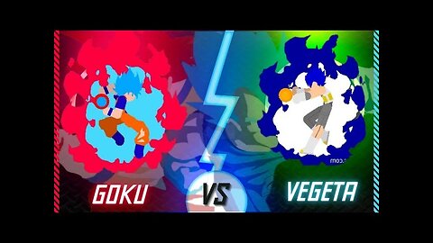 Goku Vs Vegeta _ Dragoball animation