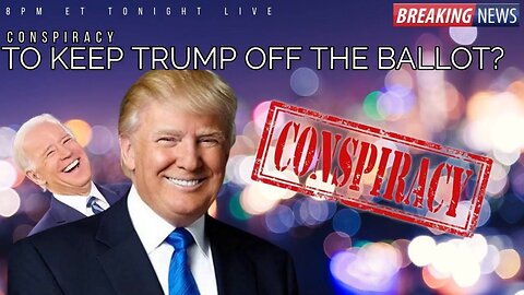 CONSPIRACY TO KEEP TRUMP OFF THE BALLOT? Tonight on Praying for America LIVE 4/18/23