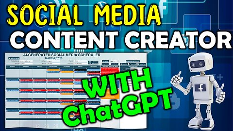 How To Create An AI-Generated Social Media Content Calendar + Free Download