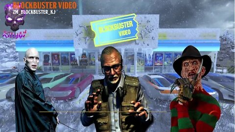 BLOCKBUSTER VIDEO Black Ops III Custom Zombies