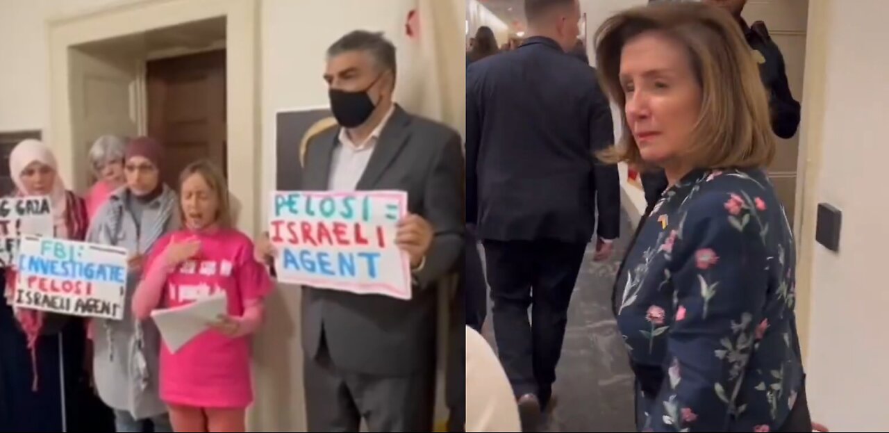 Nancy Pelosi VS CODE PINK, Nancy Gets Angry