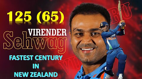 Virender Sehwag Fastest Century