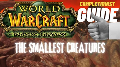 The Smallest Creatures WoW Quest TBC completionist guide