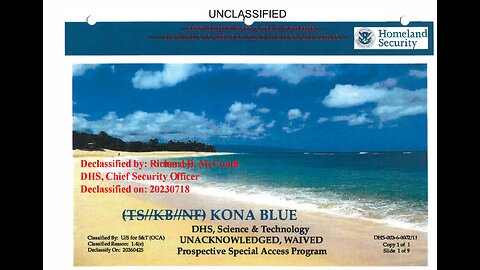 UFO Disclosure 2024- Kona Blue