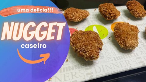 COMO FAZER NUGGET CASEIRO , RECEITA PRÁTICA, RÁPIDA E DELICOSA!!! #nugget #receita #MaisComida