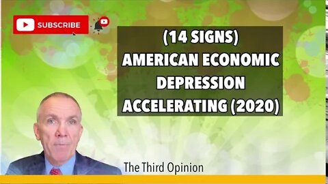 (14 SIGNS) PROVING THE AMERICAN ECONOMIC DEPRESSION IS ACCELERATING (2020)