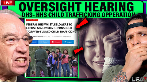 LIVE ** FEDERAL HHS WHISTLEBLOWERS TO EXPOSE GOVERNMENT-SPONSORED, TAXPAYER-FUNDED CHILD TRAFFICKING | MATTA OF FACT 7.9.24 2pm EST