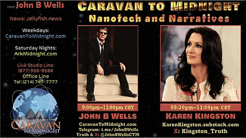 Karen Kingston Interview on Caravan to Midnight (John B. Wells)