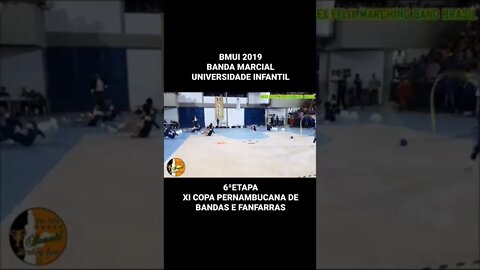 BMUI 2019 - BANDA MARCIAL UNIVERSIDADE INFANTIL - #Shorts