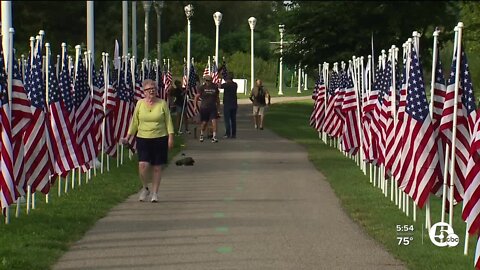 Gone but never forgotten: Flags of Honor place flags to honor lives lost