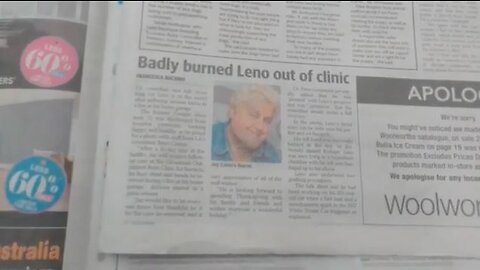 Was Jay Leno the "leo" that Taronga breakout story featuring blackened stars foreshadowed?