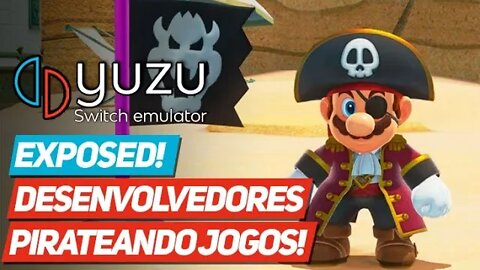 EXPOSED DA EQUIPE DE DESENVOLVIMENTO DO YUZU! TODOS PIRATEANDO JOGOS