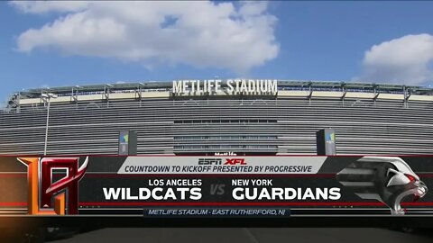 2020-02-29 XFL Week 4 Los Angeles Wildcats vs New York Guardians