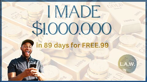 I made $1,000,000 in 89 days for FREE.99 🏆