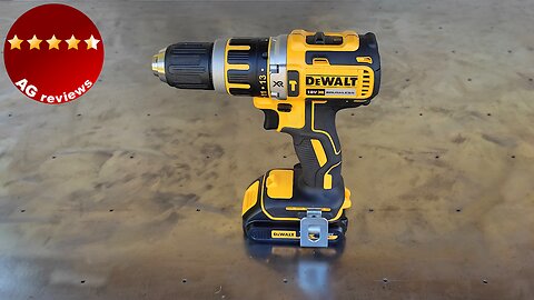 Unboxing & Real World Testing - DeWalt XR 18V Drill