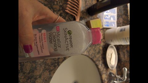 Garnier SkinActive Micellar Water for All Skin Types, Facial Cleanser & Makeup Remover, 13.5 fl...