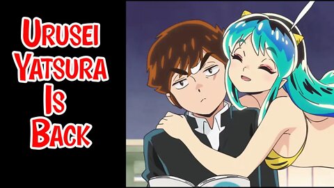 New Urusei Yatsura Anime Looks Great - 1980s Classic Anime #anime