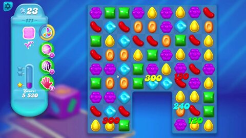 Candy Crush Soda Saga Level 171