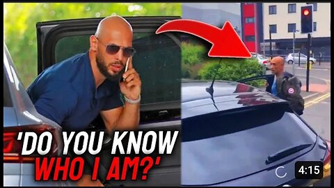 Andrew Tate pulls up on man in public (New vedio)