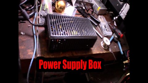 3D printer power supply box for electronics, ham radio, test bench 3D printed