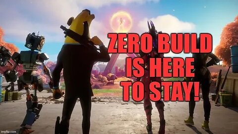 Fortnite Community Says Zero Build Will NOT Be Vaulted - New Mechanics For The OG Map