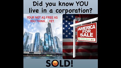 United states of America is a corporation. Why hide this?