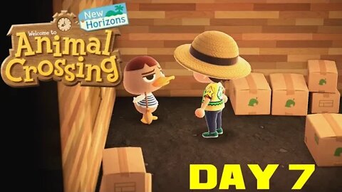 Animal Crossing: New Horizons Day 7 - Nintendo Switch Gameplay 😎Benjamillion