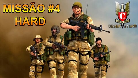 Conflict: Desert Storm - [Missão 4 - Desert Watch] - Dificuldade HARD - 60 Fps - 1440p