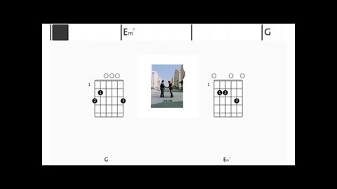 Pink Floyd - Wish you where here - (Chords & Lyrics like a Karaoke)