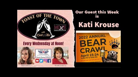 4.20.22 - Katie Krouse with Bears Etc - Toast of the Town