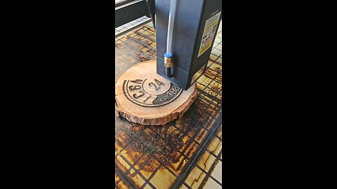 Logo Wood Engraving