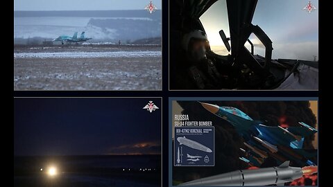 DENAZIFIED - Su-34 fighter-bombers deliver strikes at enemy stronghold