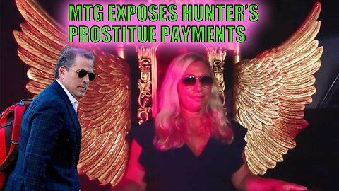 Marjorie Taylor Greene Shows Hunter Biden Nudes And Prostitute Payments During IRS Whistleblower