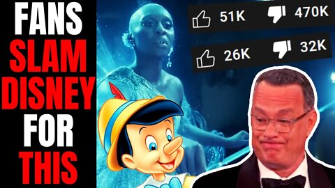 Fans Are TIRED Of This From Disney | Live Action Pinocchio Trailer Gets SLAMMED Again