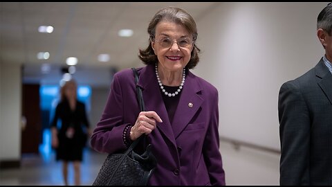 Sen. Dianne Feinstein Sparks Concern After Alarming Moment Outside Senate Chamber