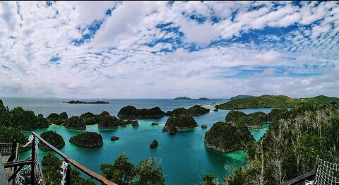 Amazing!! Raja Ampat Island Drone View (Full HD)