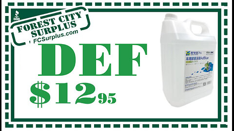 $12.95 ADBLUE DEF (DIESEL EXHAUST FLUID)